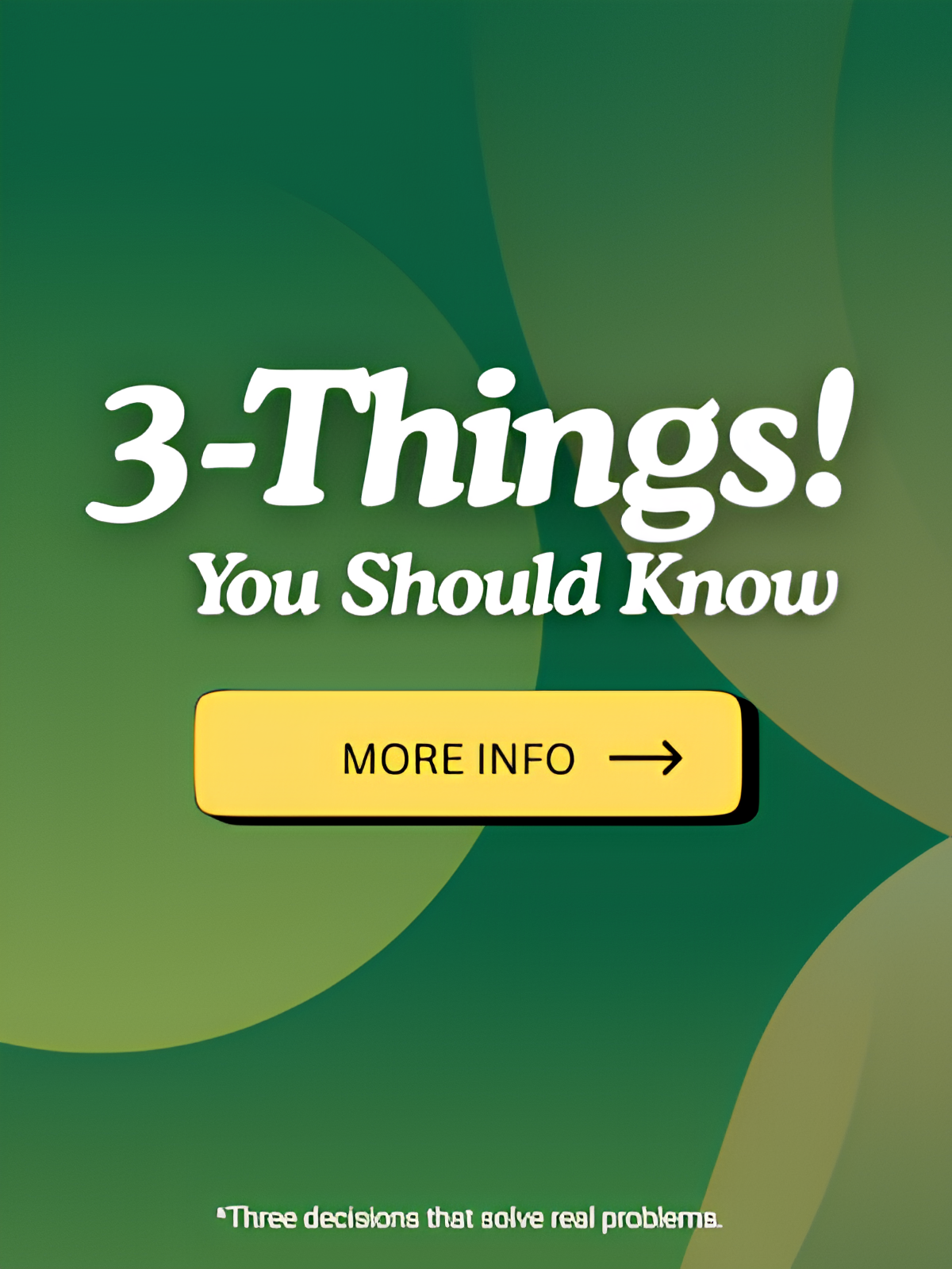 3-things you should know by PRO Campaigns.